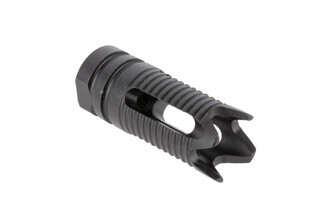 Radical Firearms Ghost flash hider is an effective option for 1/2x28 threaded barrels with a persuasive toothed muzzle